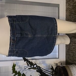 Junior's Size 13 "Massimo" Denim Mini Skirt